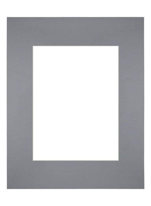 Passepartout Dimensione Cornice 24x30 cm - Formato Immagine 15x20 cm - Grigio