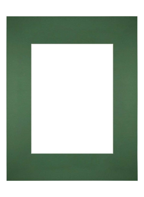 Passepartout Dimensione Cornice 24x30 cm - Formato Immagine 15x20 cm - Foresta Verde