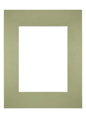 Passepartout Dimensione Cornice 24x30 cm - Formato Immagine 15x20 cm - Menta Verde