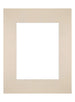 Passepartout Dimensione Cornice 24x30 cm - Formato Immagine 15x20 cm - Carnagione