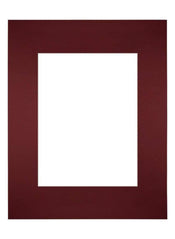 Passepartout Dimensione Cornice 24x30 cm - Formato Immagine 15x20 cm - Vino Rosso