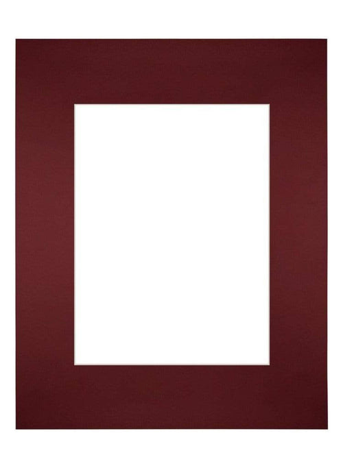 Passepartout Dimensione Cornice 24x30 cm - Formato Immagine 15x20 cm - Vino Rosso