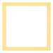 Passepartout Dimensione Cornice 25x25 cm - Formato Immagine 20x20 cm - Giallo