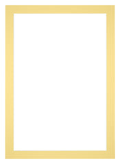 Passepartout Dimensione Cornice 25x35 cm - Formato Immagine 18x24 cm - Giallo