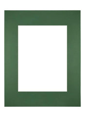 Passepartout Dimensione Cornice 28x35 cm - Formato Immagine 18x24 cm - Foresta Verde