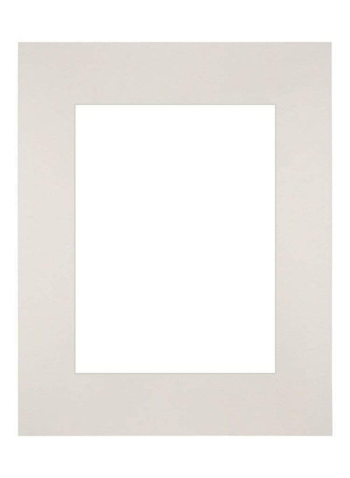 Passepartout Dimensione Cornice 28x35 cm - Formato Immagine 18x24 cm - Grigio Chiaro