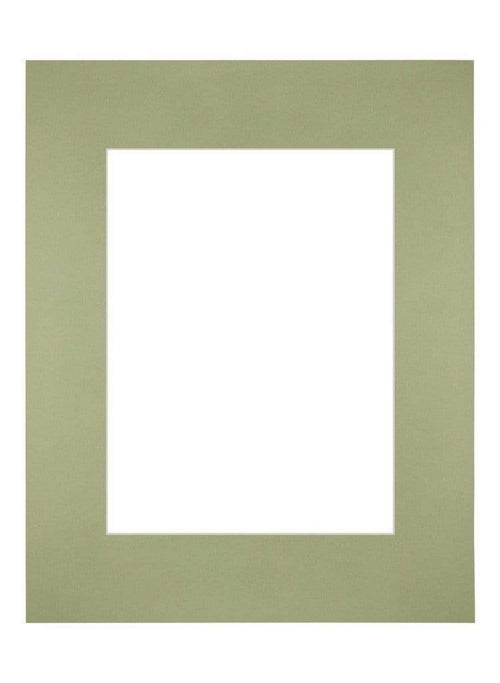 Passepartout Dimensione Cornice 28x35 cm - Formato Immagine 18x24 cm - Menta Verde