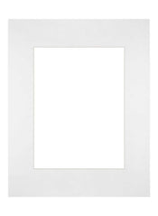 Passepartout Dimensione Cornice 28x35 cm - Formato Immagine 18x24 cm - Bianco