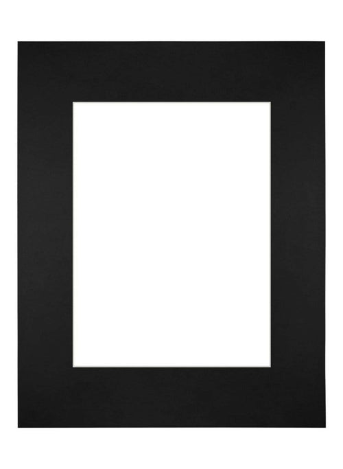 Passepartout Dimensione Cornice 28x35 cm - Formato Immagine 18x24 cm - Nero