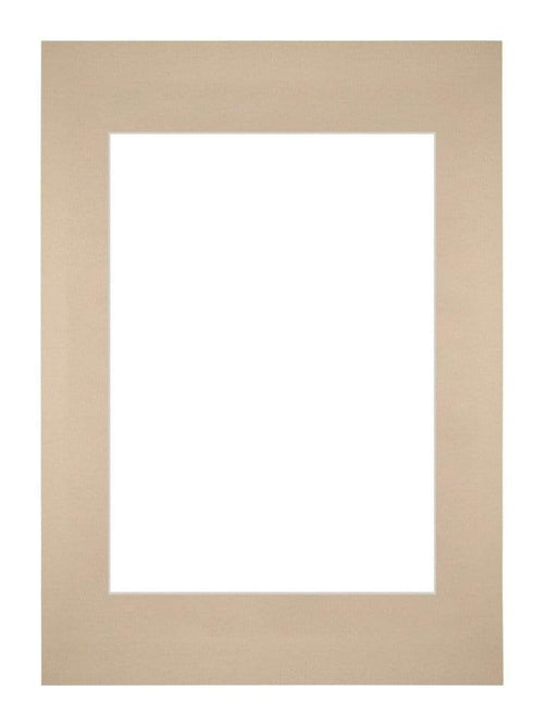 Passepartout Dimensione Cornice 29 7x42 cm - A3 Formato Immagine 21x29 7 cm - Beige