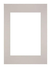 Passepartout Dimensione Cornice 29 7x42 cm - A3 Formato Immagine 21x29 7 cm - Granito Grigio