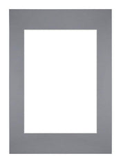 Passepartout Dimensione Cornice 29 7x42 cm - A3 Formato Immagine 21x29 7 cm - Grigio