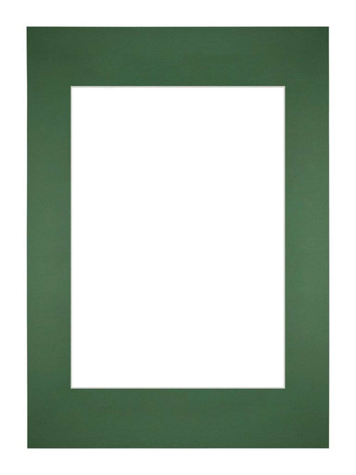 Passepartout Dimensione Cornice 29 7x42 cm - A3 Formato Immagine 21x29 7 cm - Foresta Verde