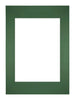 Passepartout Dimensione Cornice 29 7x42 cm - A3 Formato Immagine 21x29 7 cm - Foresta Verde