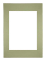 Passepartout Dimensione Cornice 29 7x42 cm - A3 Formato Immagine 21x29 7 cm - Menta Verde