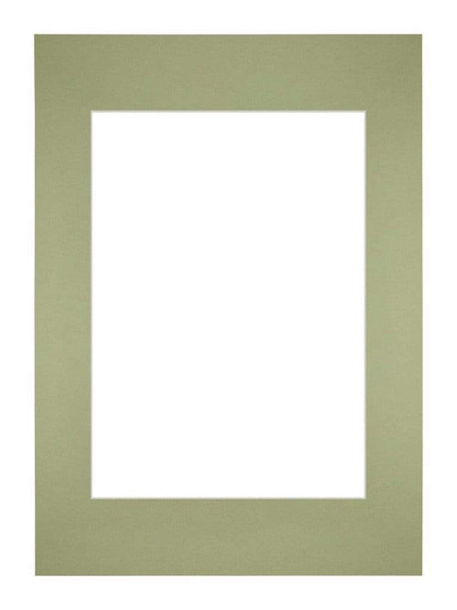 Passepartout Dimensione Cornice 29 7x42 cm - A3 Formato Immagine 21x29 7 cm - Menta Verde