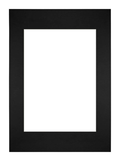 Passepartout Dimensione Cornice 29 7x42 cm - A3 Formato Immagine 21x29 7 cm - Nero