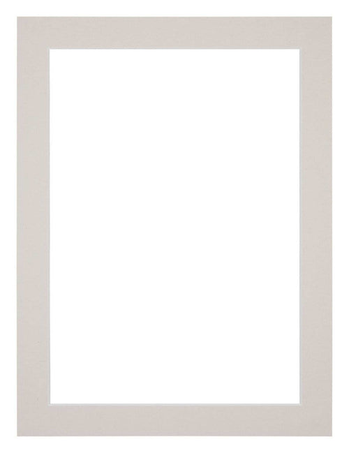 Passepartout Dimensione Cornice 36x48 cm - Formato Immagine 30x40 cm - Granito Grigio