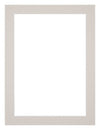 Passepartout Dimensione Cornice 60x80 cm - Formato Immagine 55x75 cm - Granito Grigio