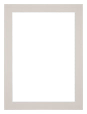 Passepartout Dimensione Cornice 30x40 cm - Formato Immagine 25x35 cm - Granito Grigio