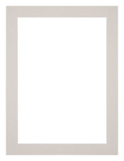 Passepartout Dimensione Cornice 45x60 cm - Formato Immagine 40x55 cm - Granito Grigio