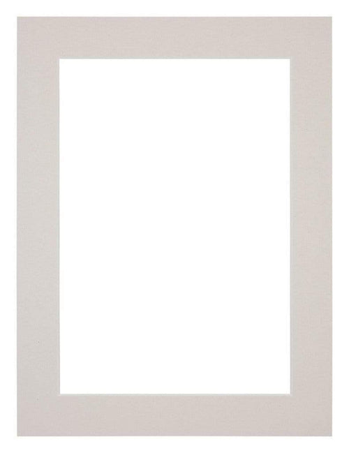 Passepartout Dimensione Cornice 45x60 cm - Formato Immagine 40x50 cm - Granito Grigio