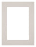 Passepartout Dimensione Cornice 75x100 cm - Formato Immagine 60x90 cm - Granito Grigio