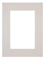 Passepartout Dimensione Cornice 45x60 cm - Formato Immagine 30x45 cm - Granito Grigio