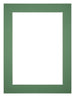 Passepartout Dimensione Cornice 45x60 cm - Formato Immagine 40x50 cm - Foresta Verde