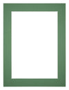 Passepartout Dimensione Cornice 46x61 cm - Formato Immagine 40x50 cm - Foresta Verde