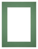 Passepartout Dimensione Cornice 75x100 cm - Formato Immagine 60x90 cm - Foresta Verde