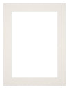 Passepartout Dimensione Cornice 46x61 cm - Formato Immagine 40x50 cm - Grigio Chiaro