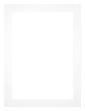 Passepartout Dimensione Cornice 75x100 cm - Formato Immagine 61x91 5 cm - Bianco