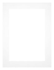 Passepartout Dimensione Cornice 45x60 cm - Formato Immagine 40x50 cm - Bianco