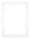Passepartout Dimensione Cornice 46x61 cm - Formato Immagine 40x50 cm - Bianco