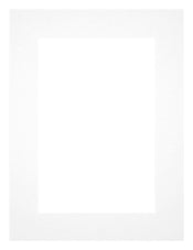 Passepartout Dimensione Cornice 18x24 cm - Formato Immagine 9x13 cm - Bianco