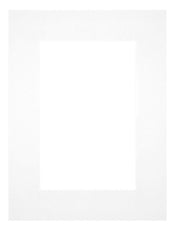 Passepartout Dimensione Cornice 45x60 cm - Formato Immagine 30x45 cm - Bianco