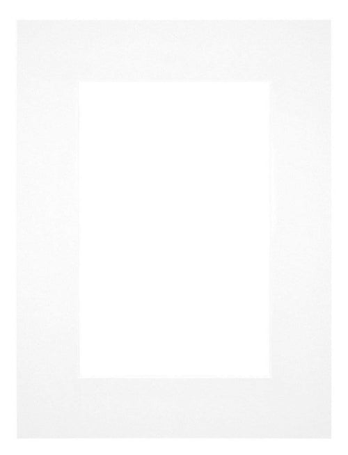 Passepartout Dimensione Cornice 45x60 cm - Formato Immagine 30x45 cm - Bianco