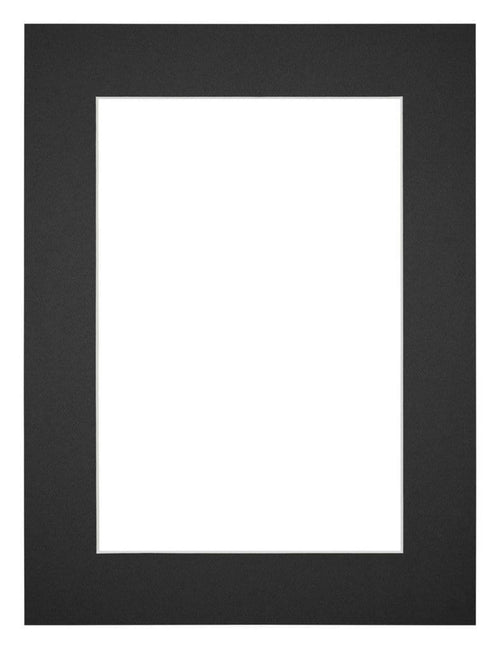 Passepartout Dimensione Cornice 30x40 cm - Formato Immagine 20x30 cm - Nero