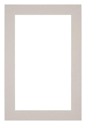 Passepartout Dimensione Cornice 20x30 cm - Formato Immagine 15x20 cm - Granito Grigio