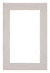 Passepartout Dimensione Cornice 36x48 cm - Formato Immagine 20x30 cm - Granito Grigio