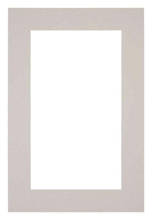 Passepartout Dimensione Cornice 36x48 cm - Formato Immagine 20x30 cm - Granito Grigio