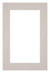 Passepartout Dimensione Cornice 62x93 cm - Formato Immagine 50x70 cm - Granito Grigio