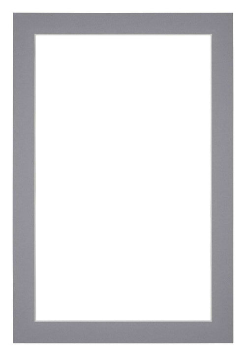 Passepartout Dimensione Cornice 61x91,5 cm - Formato Immagine 55x85 cm - Grigio