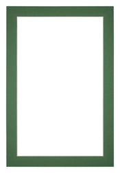 Passepartout Dimensione Cornice 60x90 cm - Formato Immagine 55x85 cm - Foresta Verde