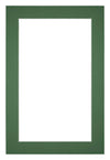 Passepartout Dimensione Cornice 62x93 cm - Formato Immagine 55x85 cm - Foresta Verde