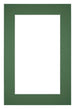 Passepartout Dimensione Cornice 36x48 cm - Formato Immagine 20x30 cm - Foresta Verde