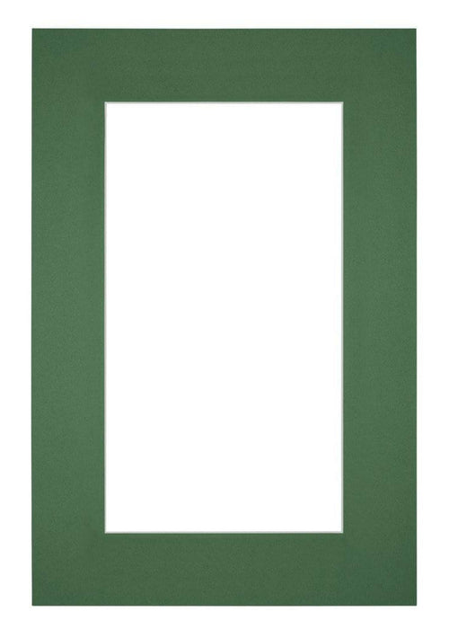 Passepartout Dimensione Cornice 61x91,5 cm - Formato Immagine 50x70 cm - Foresta Verde