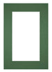 Passepartout Dimensione Cornice 61x91,5 cm - Formato Immagine 50x70 cm - Foresta Verde