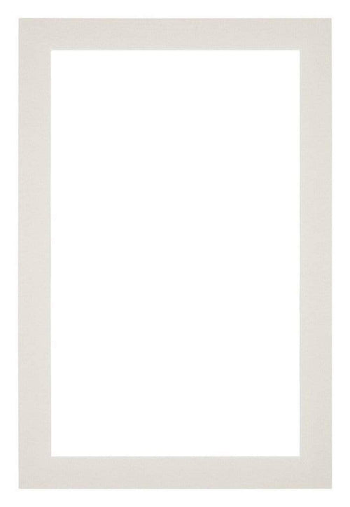 Passepartout Dimensione Cornice 61x91,5 cm - Formato Immagine 55x85 cm - Grigio Chiaro